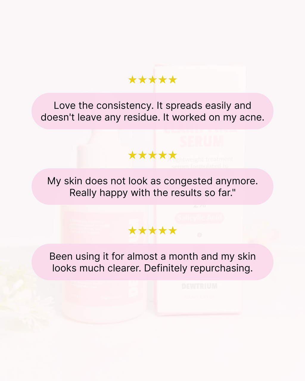 Clarifying Serum 2% SA, 3% niacinamide
