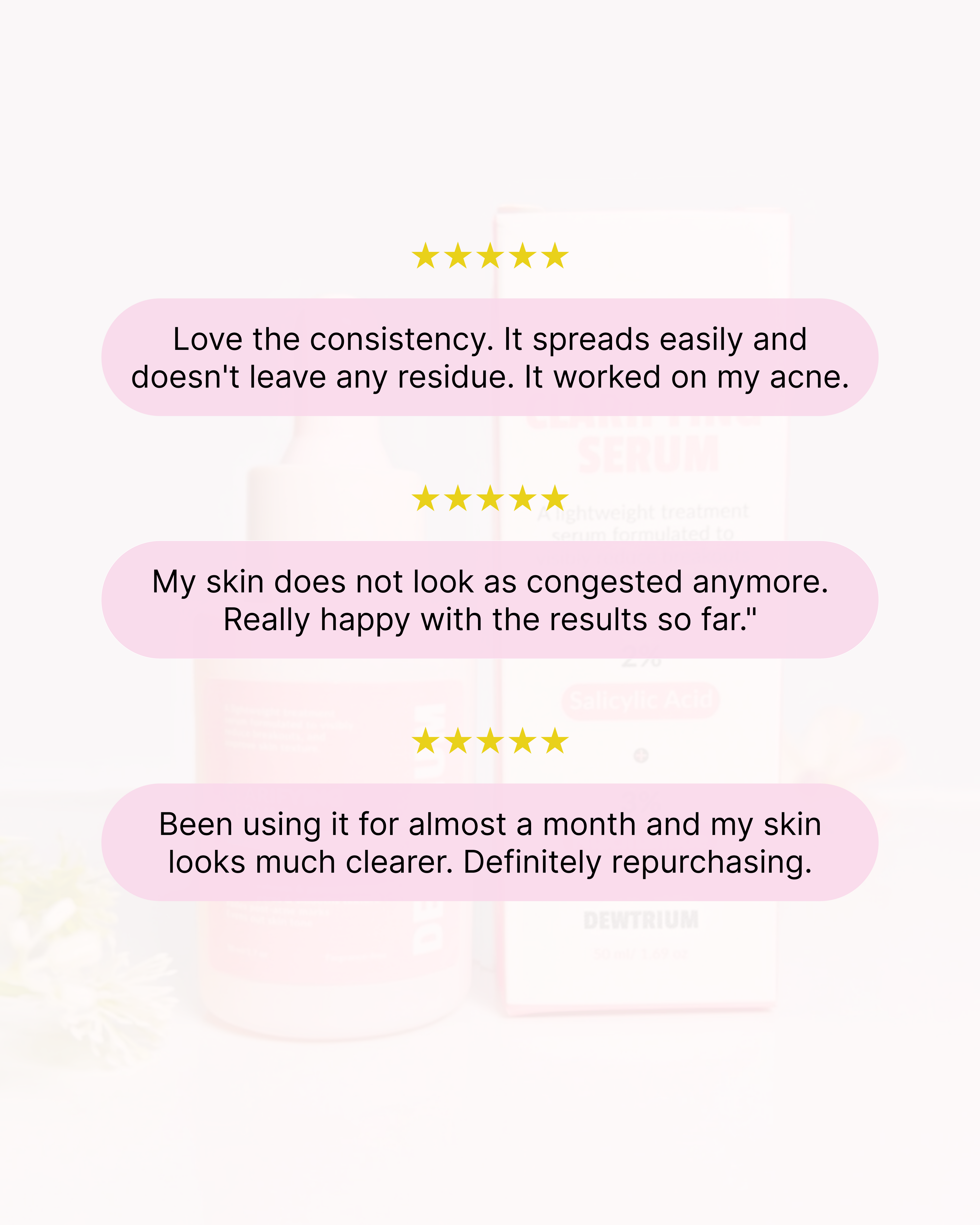 Clarifying Serum 2% SA, 3% niacinamide
